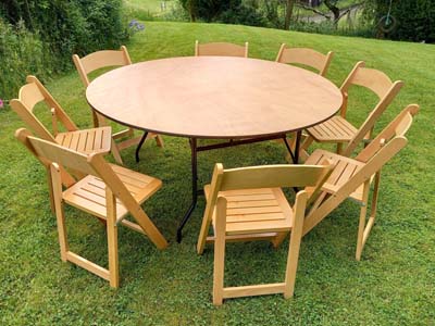Marquee Beech Wood  Tables & Chairs - Gallery Image 1